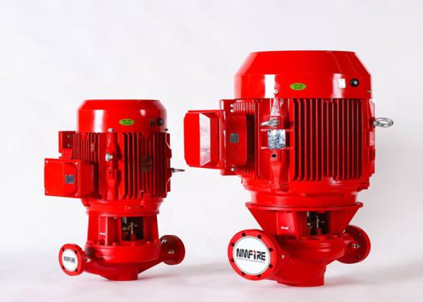 Ductile Cast Iron Centrifugal Fire Pumps SS304 Impeller In Line Type