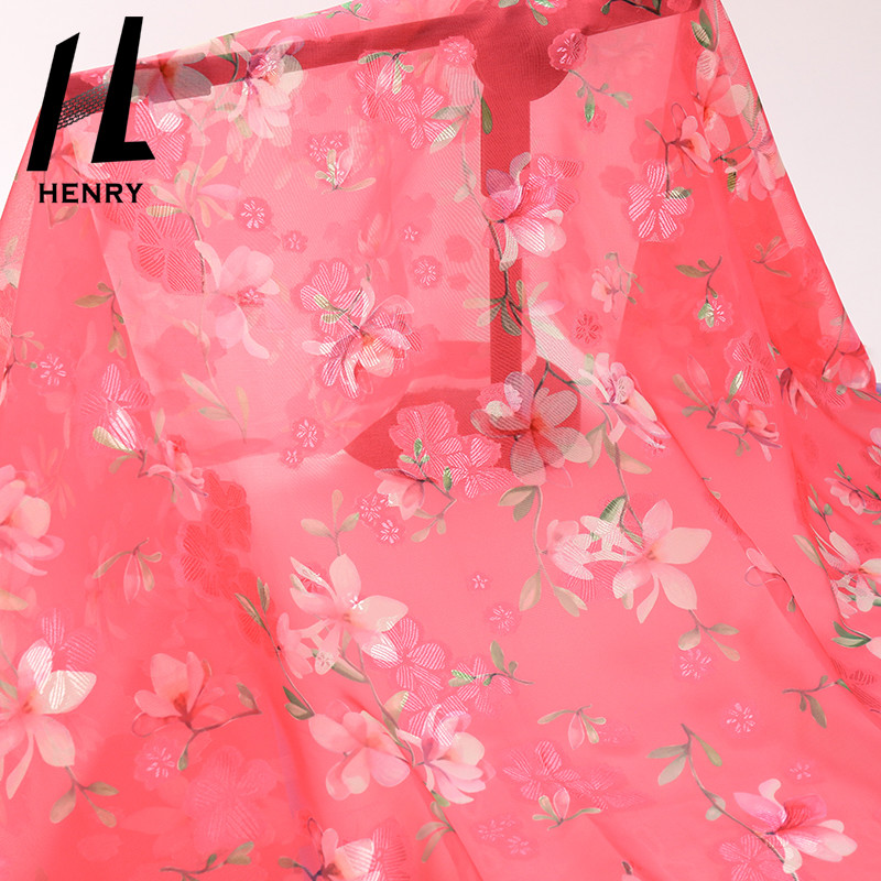 Woven Chiffon Soft Tulle Fabric 100% Polyester Digital Printing