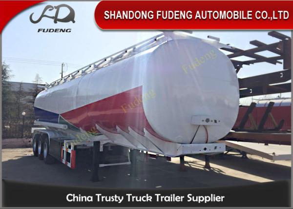 3 Axles 40000 Liters Fuel tanker semi trailers 10Compartments tanker trailers