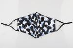 Anti Haze Reusable Leopard Fabric 2 Layer Cotton Mask