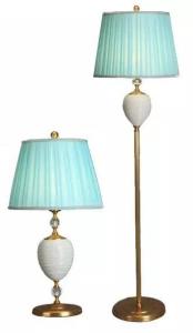 Quality Model Room Ceramic Porcelain 220VAC Art Deco Table Lights wholesale