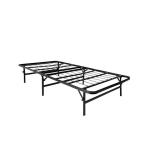 Stainless Steel Smart Base Bed Frame Full Size Foldable Metal Platform for