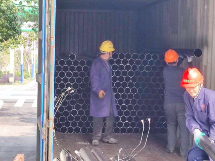 ERW Round Shape Exhaust Pipe Welded Steel Cold Drawn
