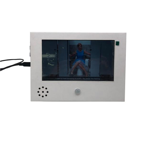 Body Induction Movies7 Inch Electronic Digital Shelf Talker Display Big Video