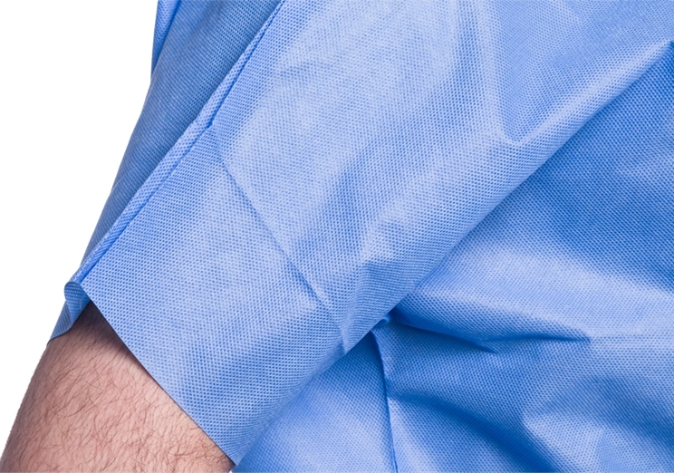SMS Disposable Scrub Suits , Short Sleeve Scrubs Non sterile