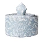 Thanks Giving Day Printed Burlap Ribbon 63mm Personalized Cotton Ribbon