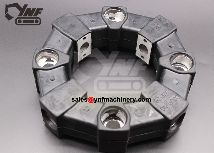 Flexible Rubber Element Excavator Coupling For John Deere 230LCRD