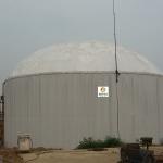 CH4 Anaerobic Digester Tank CO2 Biodigester Plant Continuous Stirred Tank