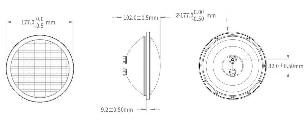 Highlight 18W PAR56 1700LM Led Swimming Pool Light FCC