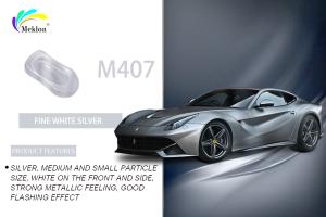 Quality Practical Metallic Silver Auto Paint Anti UV , Nontoxic Silver Colour Spray For Car wholesale