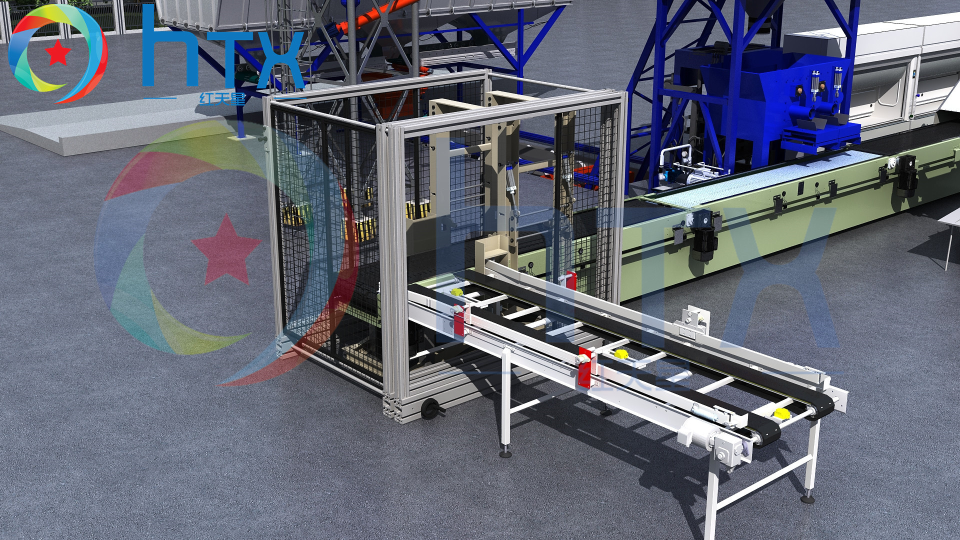 Paver Making Machine 3D Faux Brick Wall Panels Production Line