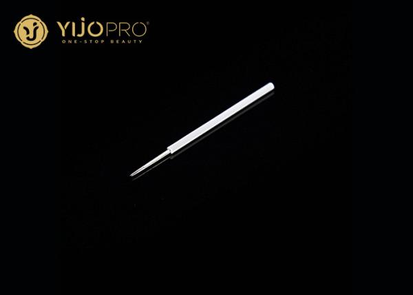 White Color Disposable 3rl Tattoo Needles , Round Liner Tattoo Needles Medical