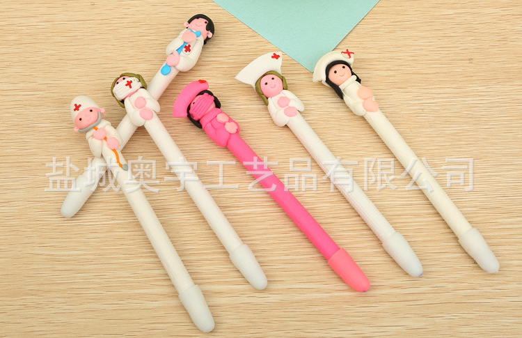 Black Gel Pen for Creative Learning Student Neuter Pen Cartoongel Pen Office Supplies