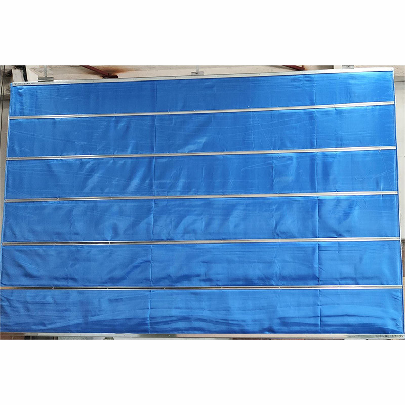 Blue Fire Retardant Roller Curtain For Fire Prevention Needs And Solutions