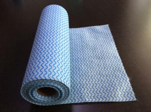 Quality Household Spunlace Nonwoven Wipes / Disposable House Cleaning Wipes wholesale