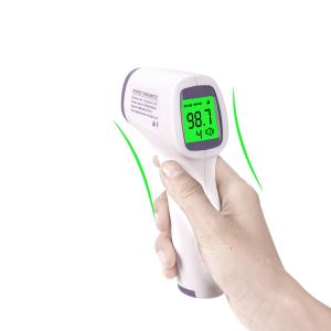 Quality Forehead Big Digital LCD Infrared Thermometer 99 Measurement Records wholesale
