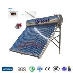 SUS304 or SUS316 100L 200L 300L Evacuated Tube Collector Solar Hot Water Heater