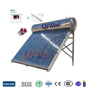 Quality Home Low Pressure Solar Water Heater with Glass Vacuum Tube Collector and SUS304 wholesale