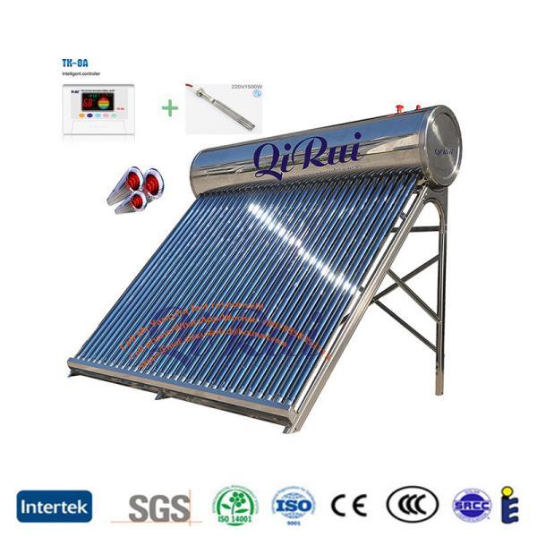 72hours Heat Preservation 50L-500L All Stainless Steel Solar Boiler Geyser with