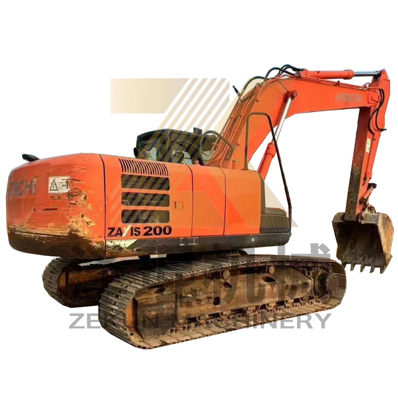 Secondhand Hitachi ZX200-5G 20Ton Excavator Japan Original Painting