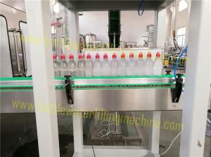 Quality Juice / Water Automatic Bottle Filling Machine , Customized Drinking Water Bottling Plant wholesale
