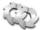 Wear Resistant Double Shaft Metal Shredder Blade For Waste Recycling Industry
