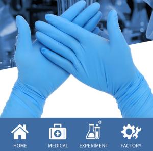 Quality S M L XL Disposable Protective Gloves Nitrile Powder Free Examination Gloves wholesale