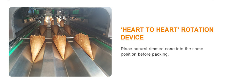 Stainless Steel Wafer Sugar Cone Production Line 2.0hp 71 Plates