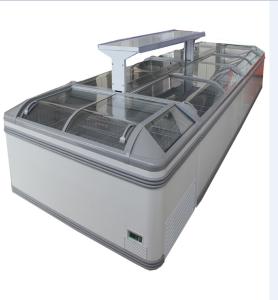 Quality Frozen Meat Commercial Deep Island Display Freezer wholesale