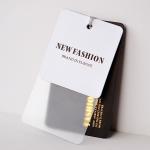 Youfu Merrow Border Paper Garment Hang Tags Custom Die Cut SGS