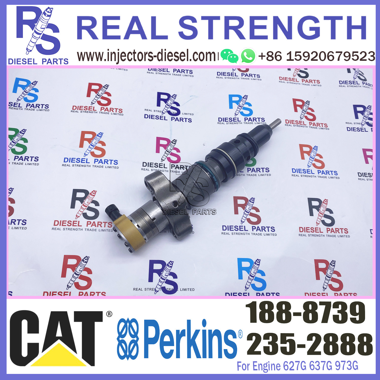 C-9 Engine Diesel Fuel Injector 1888739 For CAT Excavator 330C E330C 188-8739