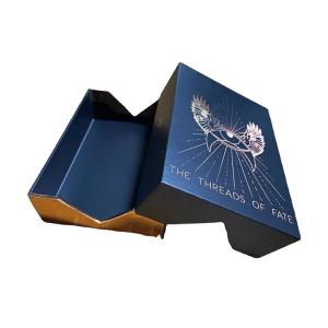 Quality Collapsible Custom Apparel Boxes , Dustproof Luxury Clothing Packaging Boxes wholesale