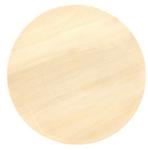 9 inch ODM Round Disposable Wood Plates Bulk Tableware For Barbecue Birthday