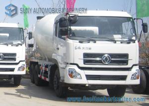 Quality 6X4 Dongfeng Dalishen Transit Cement Mixer Truck 10000 Litre White Colour wholesale