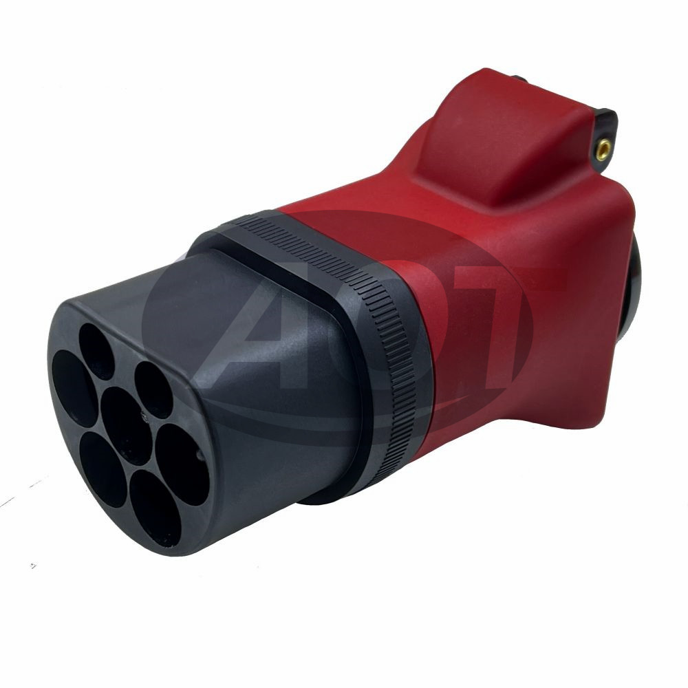 BLACK AOTAI Type2 to AC 220V 7KW Adaptor for Type2 Charger Station Type2 to AU Type I socket charging Discharger
