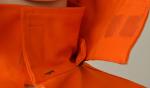 Orange Lightweight Fr Coveralls / Flash Arc Resistant Coveralls With Hood NFPA