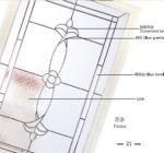 Custom Design Decorative Glass Window Panes Thermal / Sound Insulation