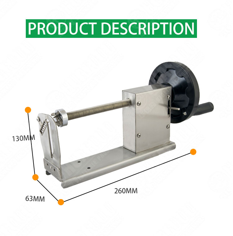 Tornado Potato Cutter Machine Spiral Cutting Machine Chips Machine Kitchen Accessories Cooking Tools Chopper Potato Chip
