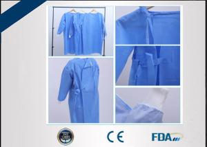 Quality Reinforced Waterproof Surgical Gowns Disposable Sterilized / Non Sterilized wholesale