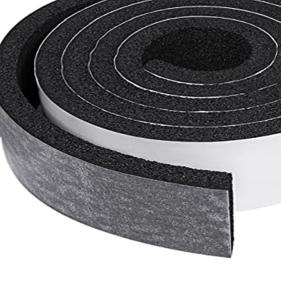 Quality Weather Stripping For Door And Window High Density Single Sided Closed Cell Door Insulation Weather Strip wholesale