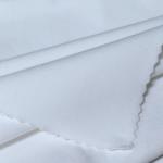 GRS 73%Recycled polyester 27%spandex fabric 250gsm swimsuit bra white stretch