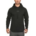 Winter 100% Cotton Polyester Sweatshirt Hoodie Solid Pattern