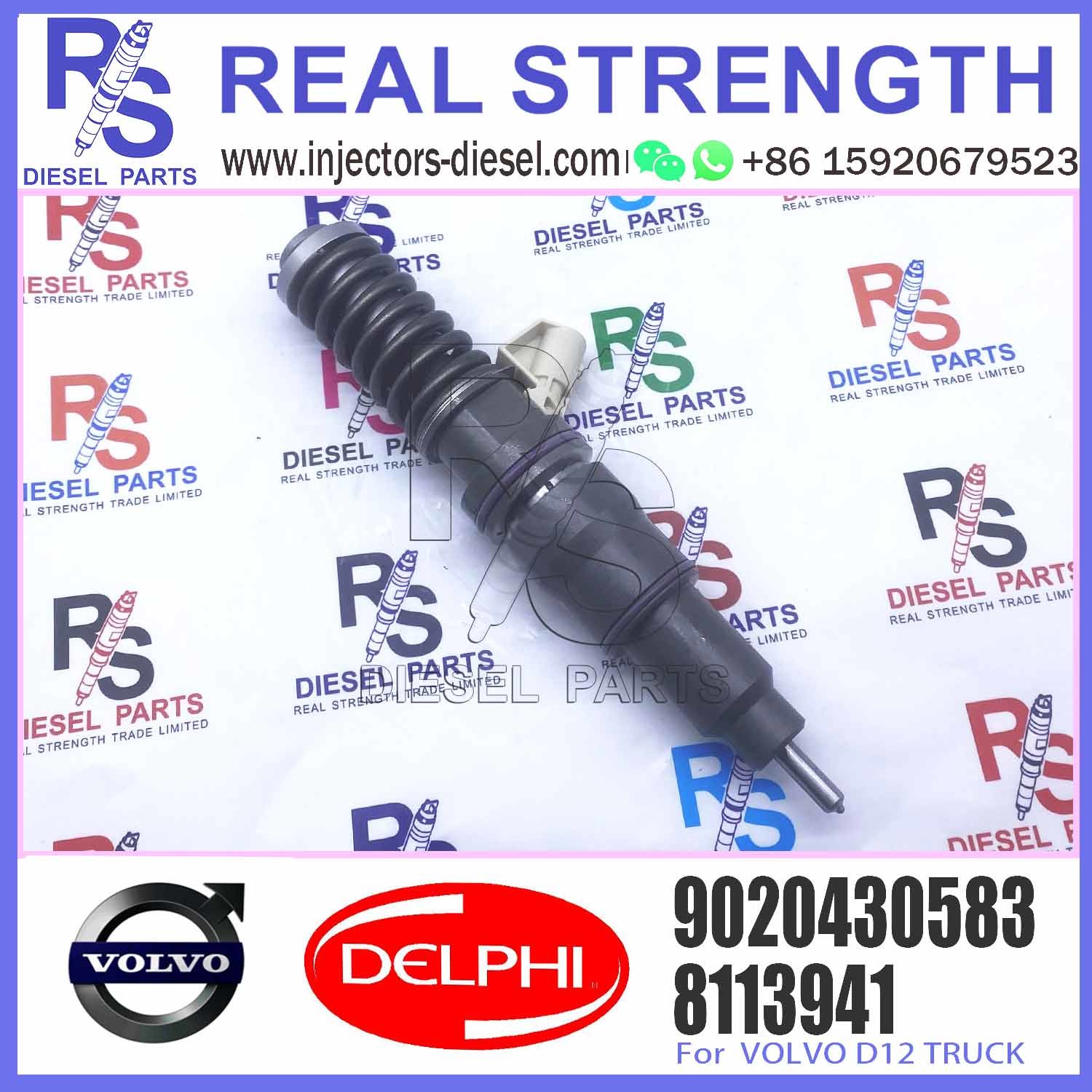 New Diesel Fuel Unit Injector BEBE4C00001 8113941 9020430583 20430583 For V-O-L-V D12 TRUCK