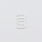 8mm Lingerie Buckle Nylon Coated Bra Strap Clasp Hooks