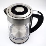 1.8L Clear Glass Electric Water Kettle 110v 220v Electric Kettle stainless steel