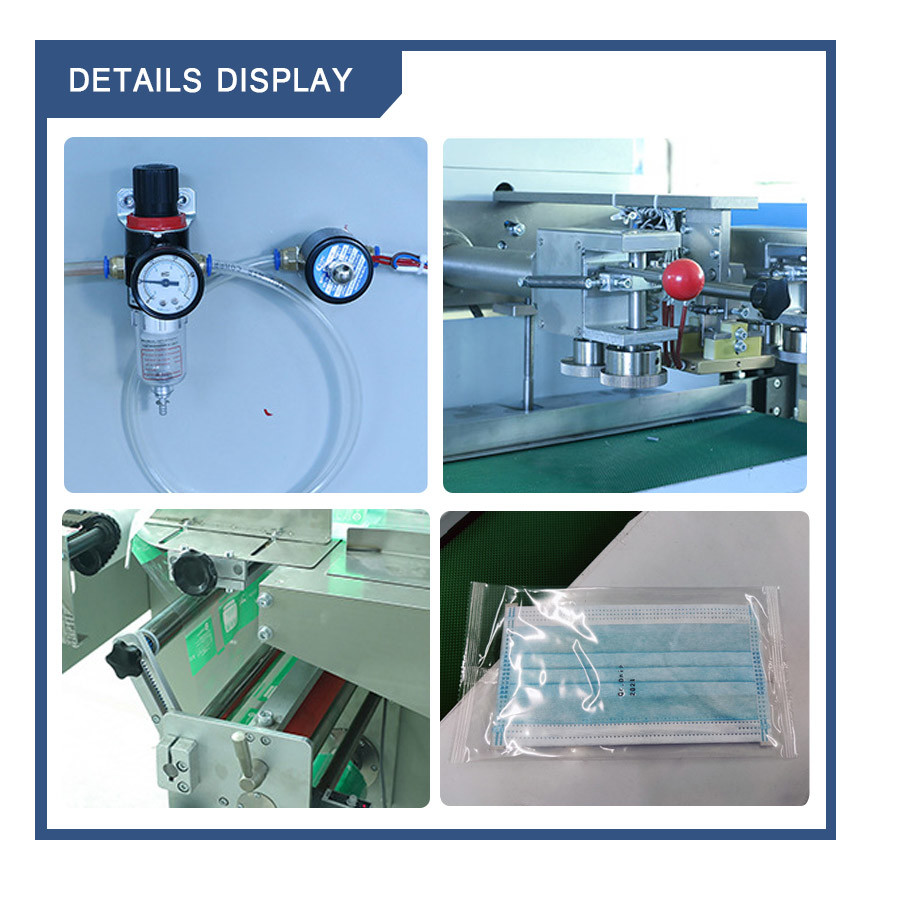 Medical Face Mask Sealing Machine 260 bags/min Fault self diagnosis function