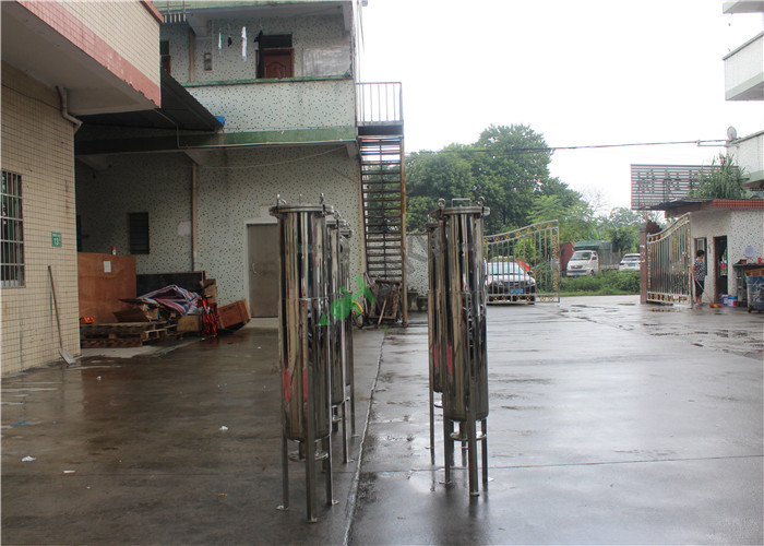 Stainless Steel Cartridge Filter Housing For RO Water Treatment