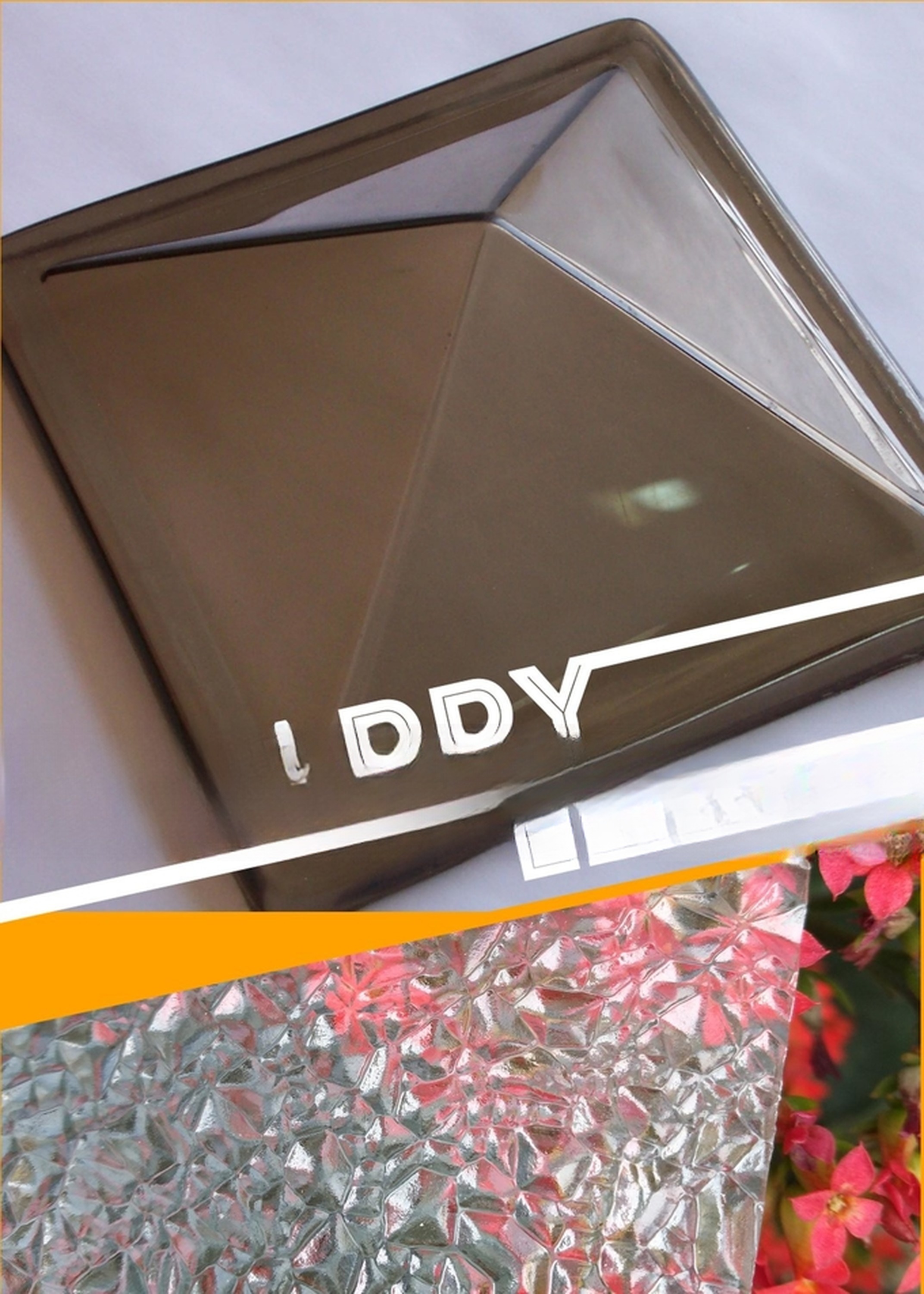 2.1m Width Pink Polycarbonate PC Solid Sheet With 0.6mm-18mm Thickness