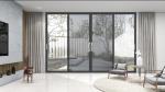 Hurricane Proof Aluminium Glass Sliding Doors 4 Tracks For Casement