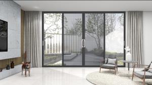 Quality Hurricane Proof Aluminium Glass Sliding Doors 4 Tracks For Casement wholesale